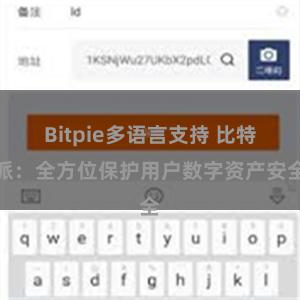 Bitpie多语言支持 比特派：全方位保护用户数字资产安全