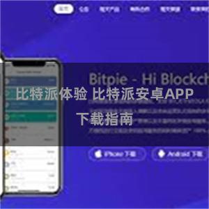 比特派体验 比特派安卓APP下载指南
